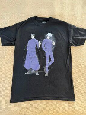 Jujutsu Kaisen Crunchyroll T-Shirt Men's Medium Black Anime Graphic Tee